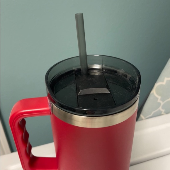 NWT Red Buc-ee's/Yukon Fit Forty Insulated Handle Cup Tumbler - Picture 7 of 7